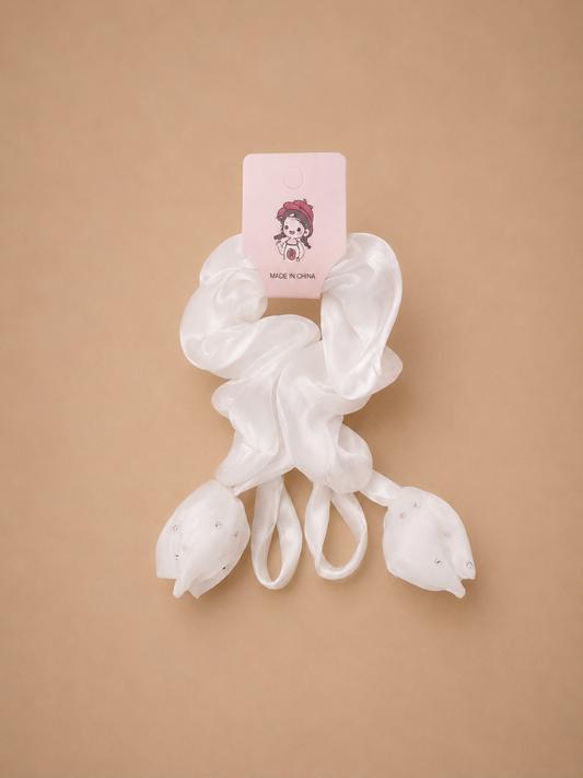 White Hair Tie