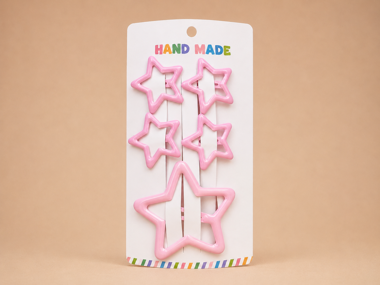 Girls' Star-Shaped Hair Clips