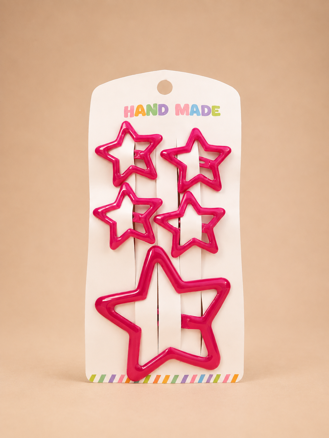 Girls' Star-Shaped Hair Clips