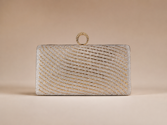 Elegant Rhinestone Clutch Bag