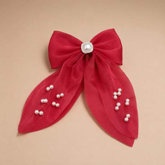 Large Bow Hair Clip