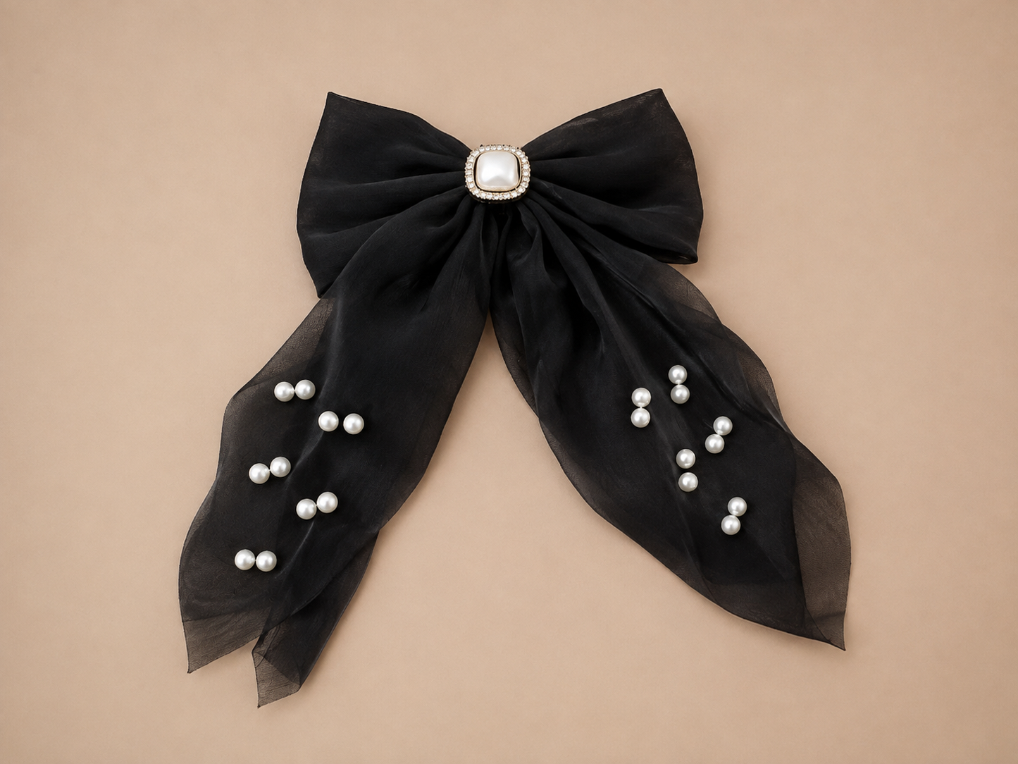 Large Bow Hair Clip