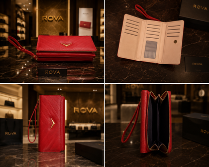 Faux Leather Women's Wallet