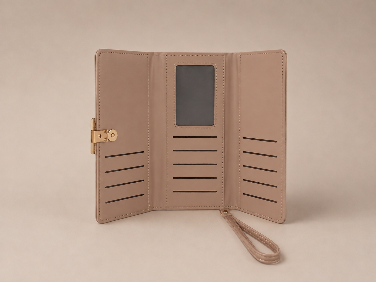 Faux Leather Women's Wallet